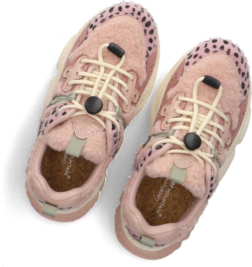 Flower mountain Yamano 3 Junior Sneakers Meisjes Roze - Foto 2