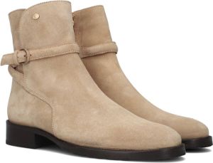 Fred de la Bretoniere 181010157 Enkellaarsjes Enkelboots met rits Dames Beige
