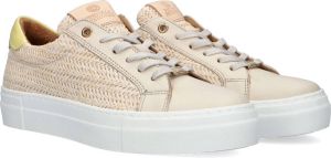 Fred de la Bretoniere 101010331 Lage sneakers Leren Sneaker Dames Beige
