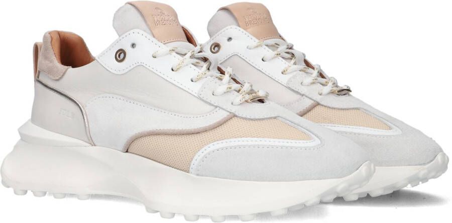 Fred de la Bretoniere 101010471 Lage sneakers Leren Sneaker Dames Beige