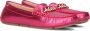 FRED DE LA BRETONIERE Mocassins Dames 120010148 Maat: 36 Materiaal: Leer Kleur: Roze - Thumbnail 1