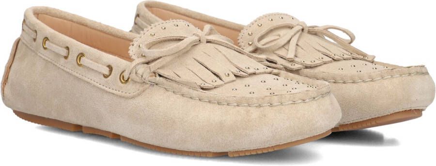 FRED DE LA BRETONIERE Loafers Dames Billy Indy Maat: 38 Materiaal: Suède Kleur: Beige