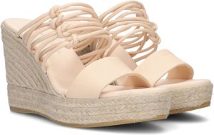 Fred de la Bretoniere 153010262 Sandalen Met Sleehak Dames Beige