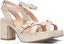 FRED DE LA BRETONIERE Sandalen Dames 163010180 Maat: 41 Materiaal: Suède Kleur: Beige - Thumbnail 1