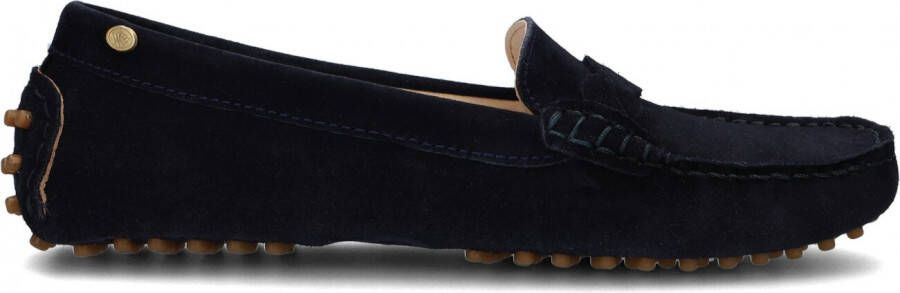 Fred de la Bretoniere Blauwe Mocassins 120010121