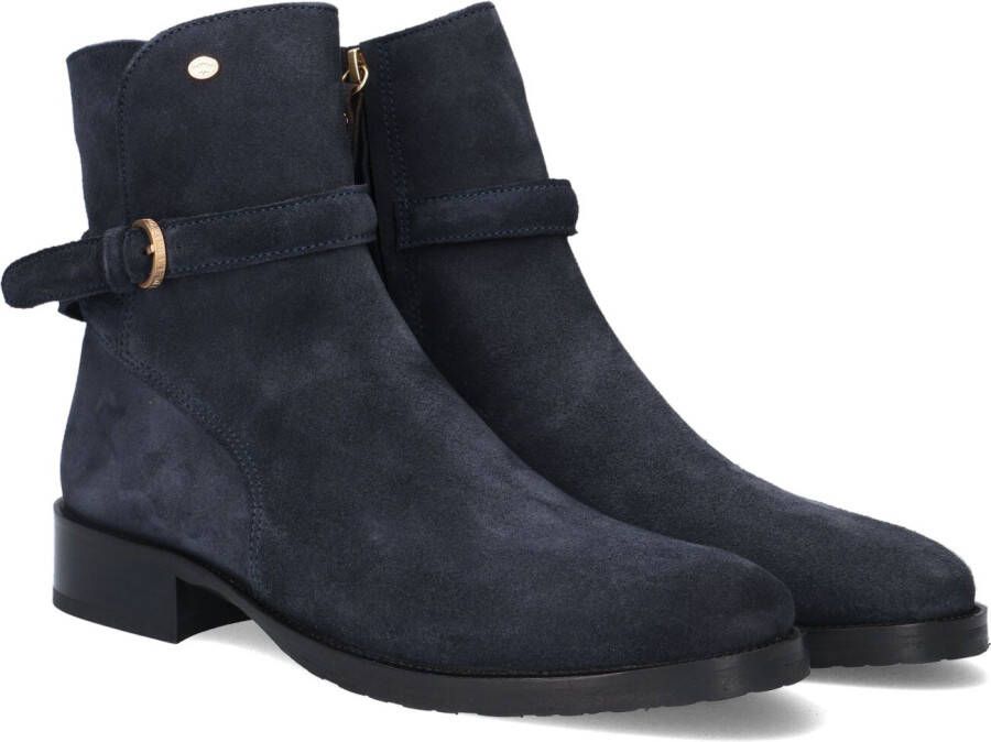 Fred de la Bretoniere 181010157 Enkellaarsjes Enkelboots met rits Dames Blauw