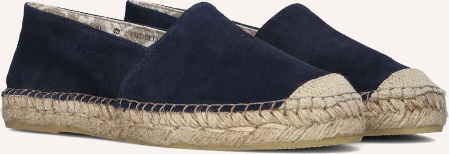 FRED DE LA BRETONIERE Espadrilles Dames 152010228 Maat: 38 Materiaal: Suède Kleur: Blauw