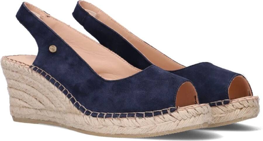 FRED DE LA BRETONIERE Espadrilles Dames 153010240 Maat: 36 Materiaal: Suède Kleur: Blauw
