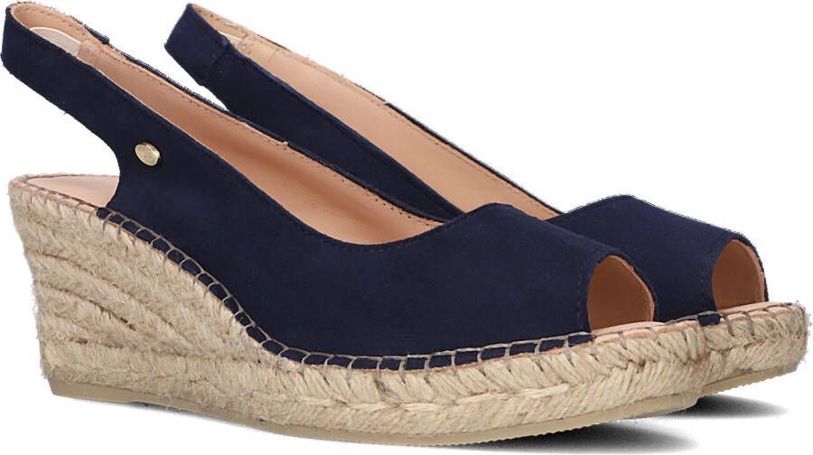FRED DE LA BRETONIERE Espadrilles Dames 153010268 Maat: 42 Materiaal: Suède Kleur: Blauw