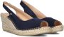 Fred de la Bretoniere Espadrille Clare Beau Donker Blauw - Thumbnail 1