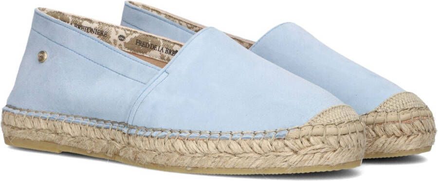 FRED DE LA BRETONIERE Espadrilles Dames Mili Ana Maat: 41 Materiaal: Suède Kleur: Blauw