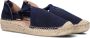 FRED DE LA BRETONIERE Espadrilles Dames Romi Luz Maat: 37 Materiaal: Suède Kleur: Blauw - Thumbnail 1