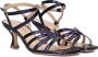 FRED DE LA BRETONIERE Sandalen Dames Iza Cary Maat: 36 Materiaal: Leer Kleur: Blauw - Thumbnail 1