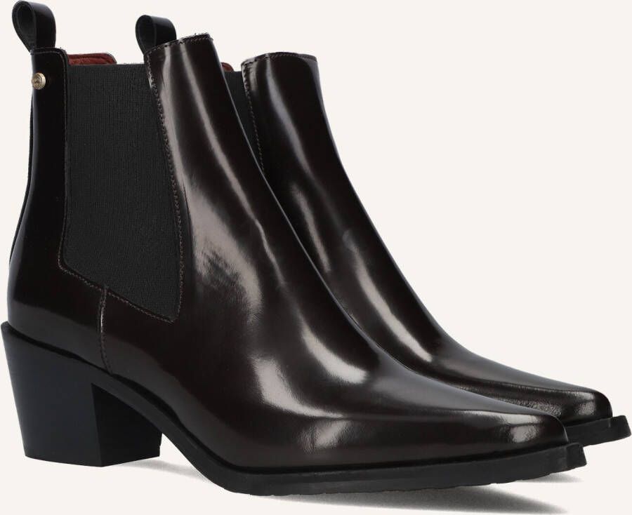 FRED DE LA BRETONIERE Chelsea Boots Dames Jolie Chelsea Maat: 39 Materiaal: Leer Kleur: Bruin