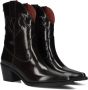 FRED DE LA BRETONIERE Cowboylaarzen Dames Jolie Western Maat: 38 Materiaal: Lakleer Kleur: Bruin - Thumbnail 1