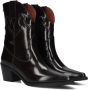 FRED DE LA BRETONIERE Cowboylaarzen Dames Jolie Western Maat: 38 Materiaal: Lakleer Kleur: Bruin - Thumbnail 1