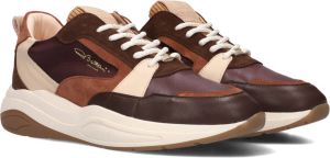 Fred de la Bretoniere 101010403_2000_223 Sneakers Donker Brown cogna bordo