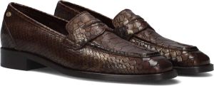 Fred de la Bretoniere Mint Loafers Instappers Dames Bruin