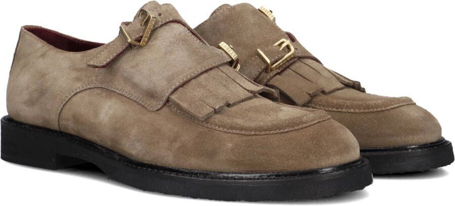 FRED DE LA BRETONIERE Loafers Dames Paris Jay Maat: 36 Materiaal: Suède Kleur: Taupe