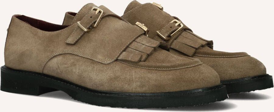 FRED DE LA BRETONIERE Loafers Dames Paris Jay Maat: 37 Materiaal: Suède Kleur: Taupe