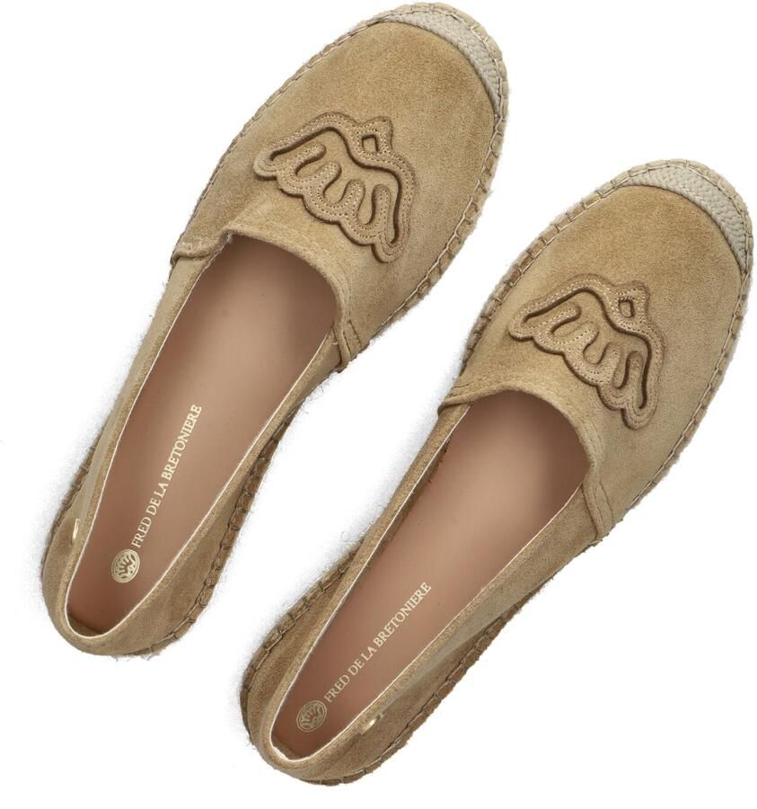 FRED DE LA BRETONIERE Espadrilles Dames Mili Lily Maat: 36 Materiaal: Suède Kleur: Beige