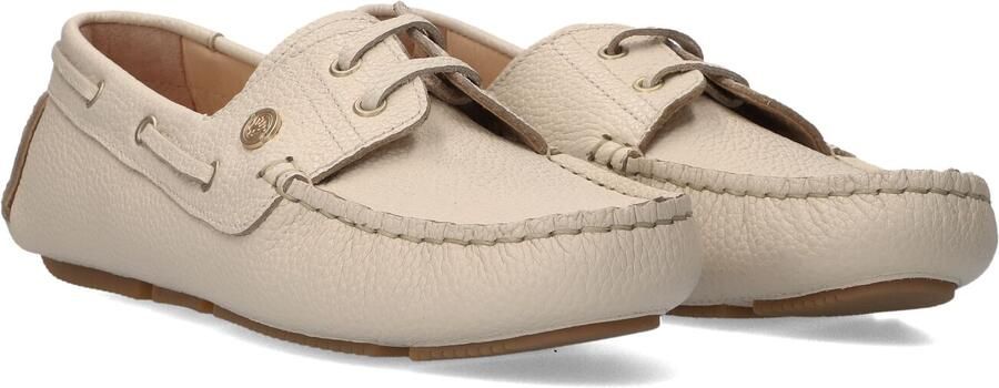 Fred de la Bretoniere Billy Boaty Moca Sneakers Dames Leren Sneaker Beige