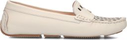 FRED DE LA BRETONIERE Mocassins Dames Billy Perf Leer Beige