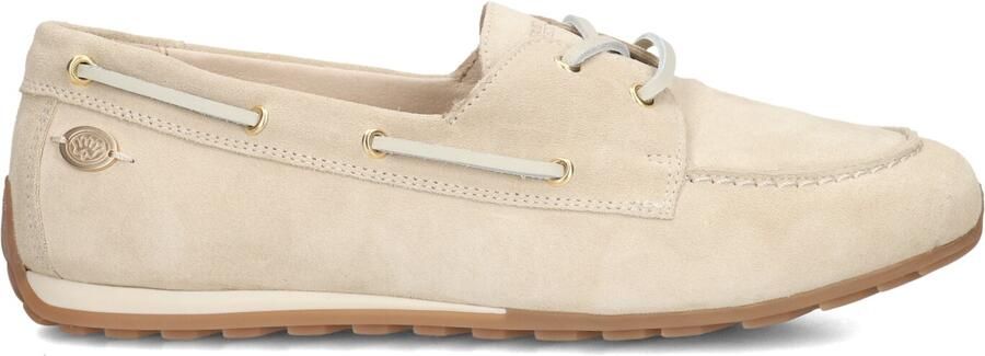 Fred de la Bretoniere Uta Mocca Mocassins Dames Instappers Beige - Foto 4