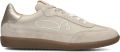 FRED DE LA BRETONIERE Lage Sneakers Dames Pearl Sign Leer Beige - Beige