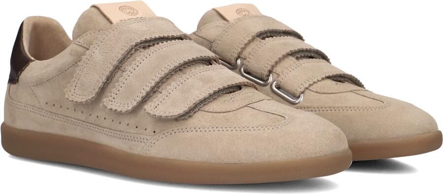 FRED DE LA BRETONIERE Lage Sneakers Dames Pepper Valencia Suède Beige