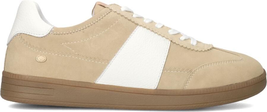 FRED DE LA BRETONIERE Lage Sneakers Dames Zazza Ella Suède Beige