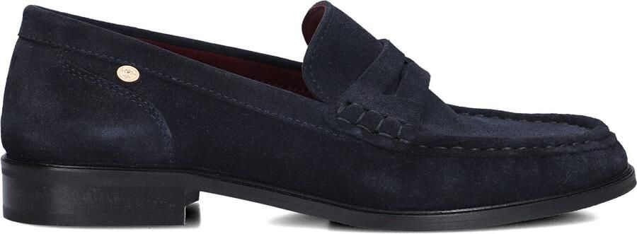 Fred de la Bretoniere Bodil Beau Loafers Dames Instappers Blauw - Foto 4