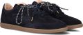 FRED DE LA BRETONIERE Lage Sneakers Dames Pepper Sign Suède Blauw - Blauw