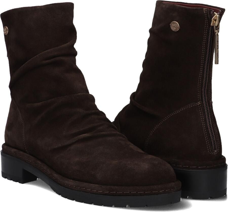 FRED DE LA BRETONIERE Enkelboots Dames Flint Jimmy Suède Bruin - Foto 2
