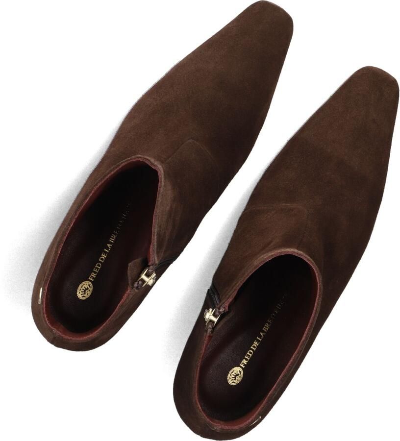 Fred de la bretoniere CARA CARLA Ankle Boot Suede Brown - Foto 2