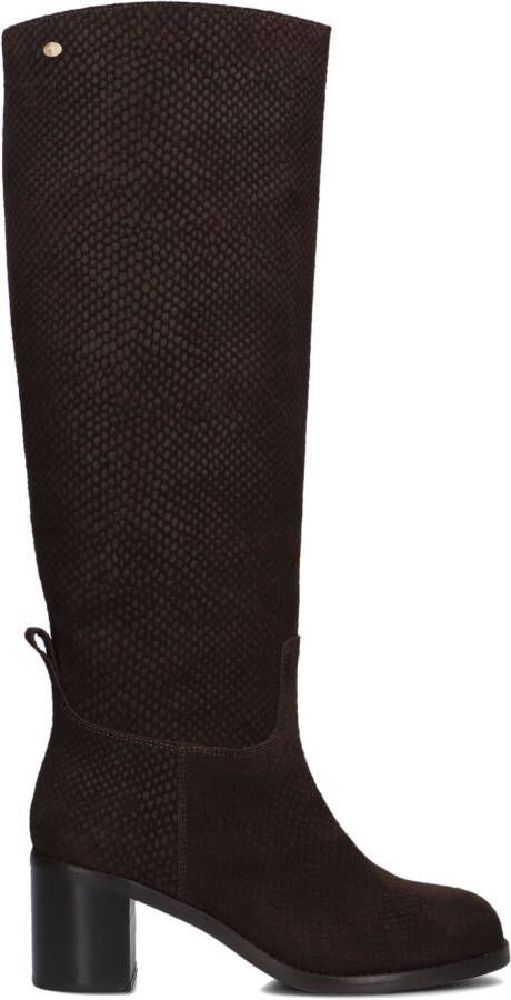 FRED DE LA BRETONIERE Hoge Laarzen Dames Finy Hey Maat: 41 Materiaal: Suède Kleur: Bruin - Foto 3