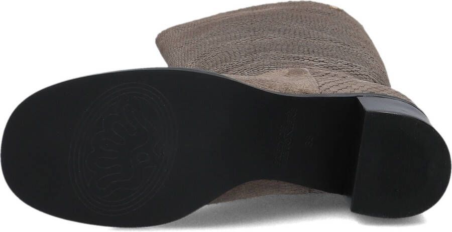 FRED DE LA BRETONIERE Hoge Laarzen Dames Finy Hey Maat: 38 Materiaal: Suède Kleur: Taupe - Foto 3