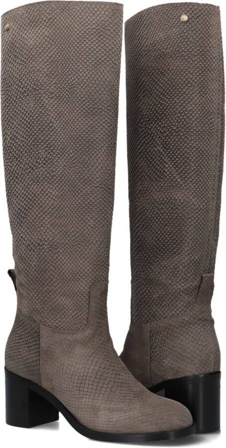 FRED DE LA BRETONIERE Hoge Laarzen Dames Finy Hey Maat: 38 Materiaal: Suède Kleur: Taupe - Foto 4