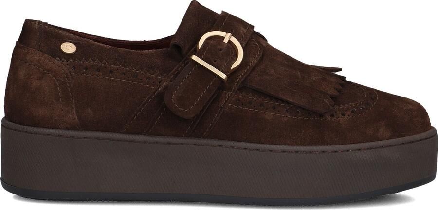FRED DE LA BRETONIERE Loafers Dames Edia Reva Leer Bruin