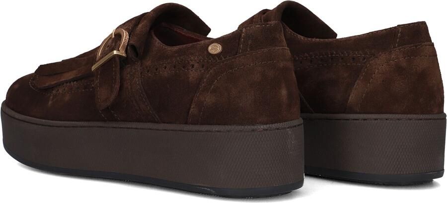 FRED DE LA BRETONIERE Loafers Dames Edia Reva Leer Bruin - Foto 5