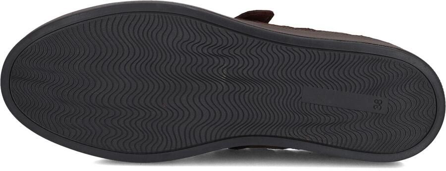 FRED DE LA BRETONIERE Loafers Dames Edia Reva Leer Bruin - Foto 4
