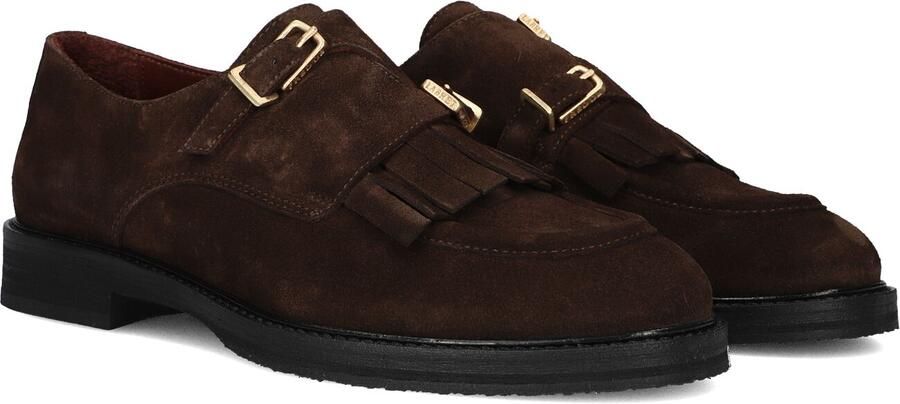 Fred de la bretoniere PARIS JAY shoe suede Dark Brown