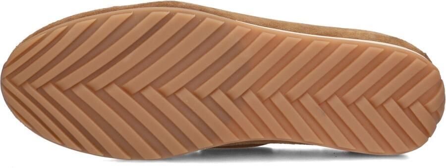 Fred de la Bretoniere Uta Mocca Mocassins Dames Instappers Bruin - Foto 3