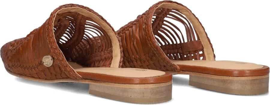 FRED DE LA BRETONIERE Slippers Dames Ellis Mule Maat: 42 Materiaal: Leer Kleur: Bruin - Foto 3