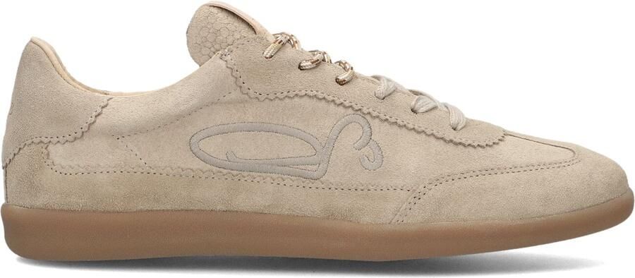 FRED DE LA BRETONIERE Lage Sneakers Dames Pepper Sign Camel