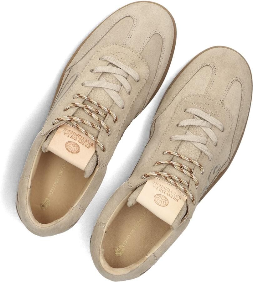 FRED DE LA BRETONIERE Lage Sneakers Dames Pepper Sign Camel - Foto 4