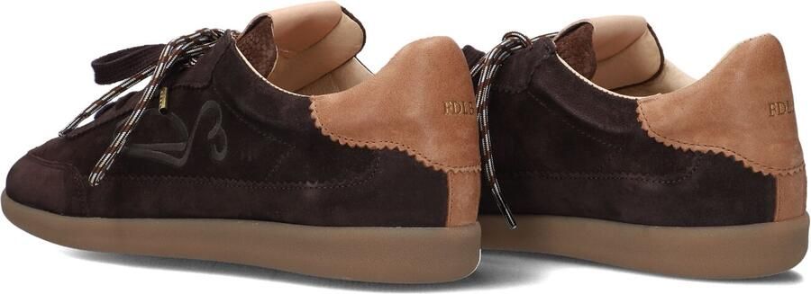 FRED DE LA BRETONIERE Lage Sneakers Dames Pepper Sign Suède Bruin - Foto 3