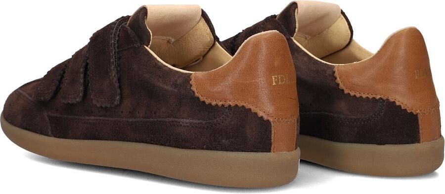 FRED DE LA BRETONIERE Lage Sneakers Dames Pepper Valencia Suède Bruin - Foto 5
