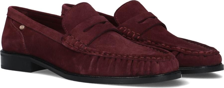 Fred de la Bretoniere Bodil Beau Loafers Dames Instappers Rood