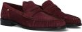 FRED DE LA BRETONIERE Loafers Dames Bodil Beau Suède Rood - Rood
